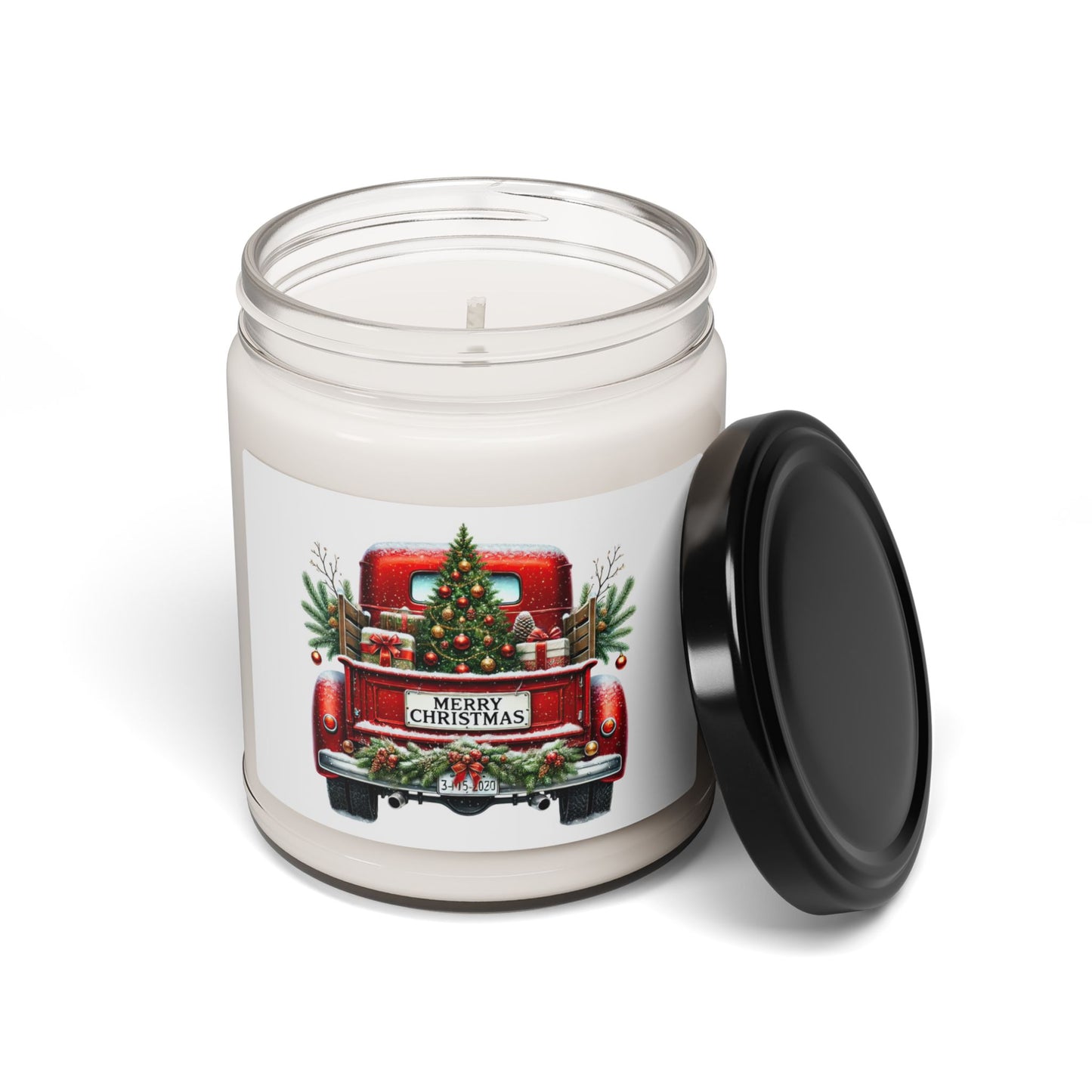 Christmas Scented Soy Candle, 9oz