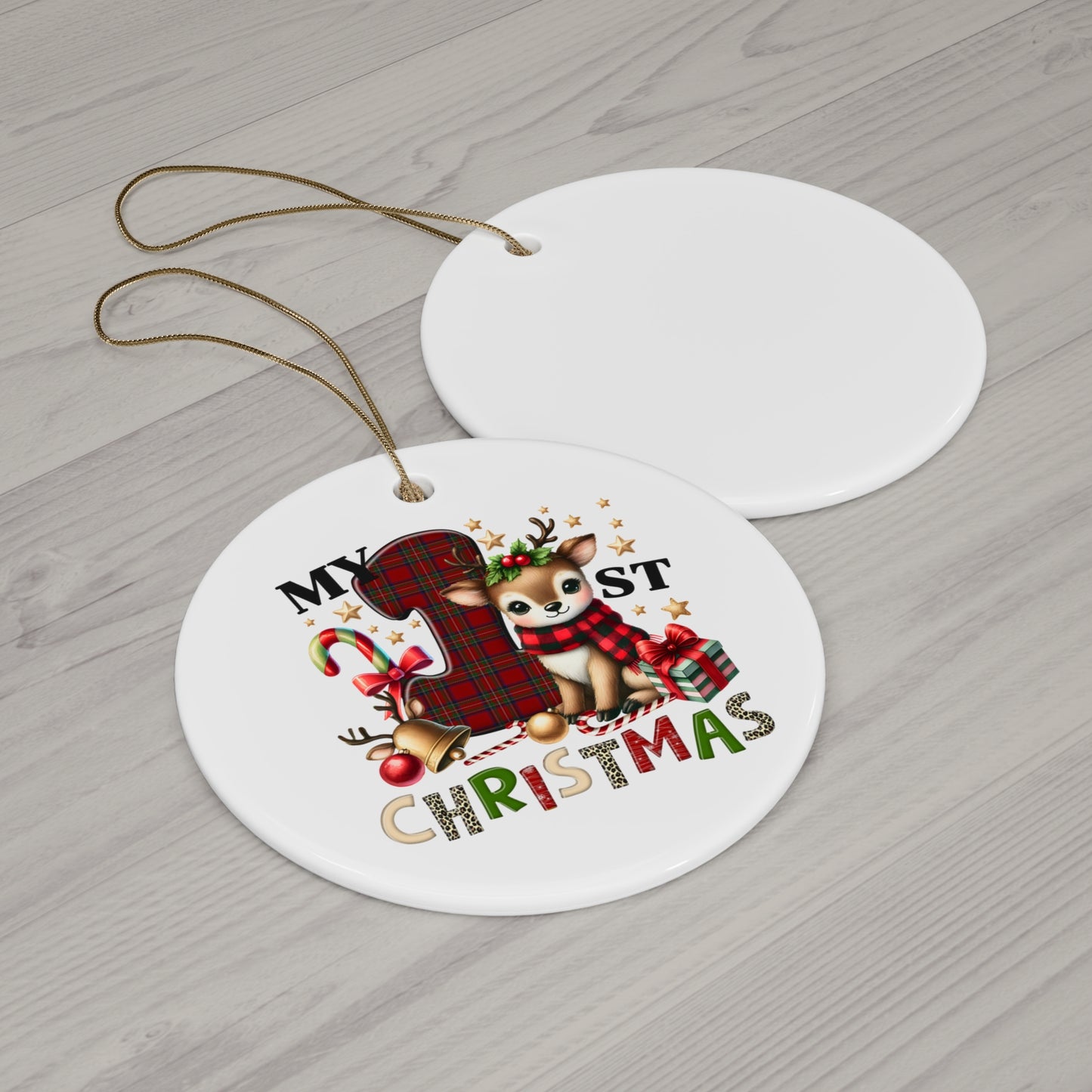 Ceramic Ornament - My 1st Christmas