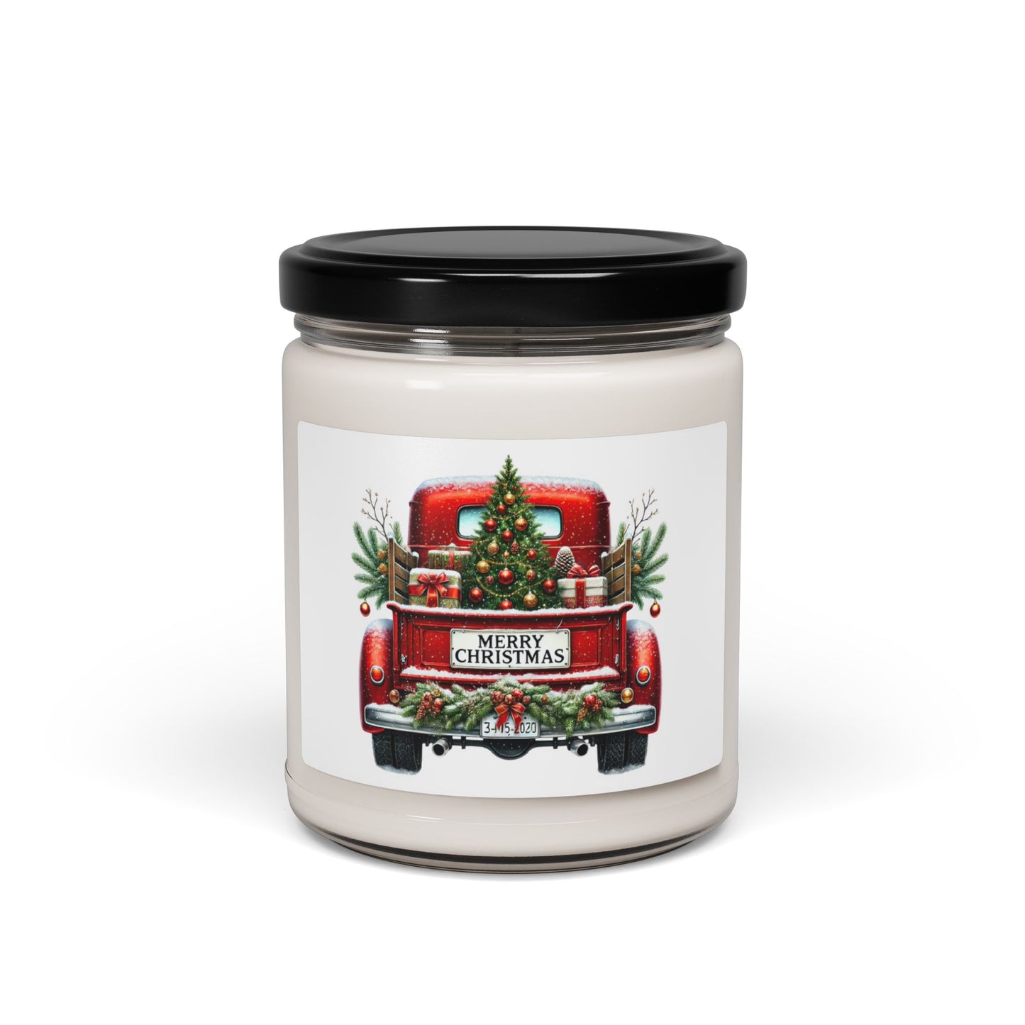 Christmas Scented Soy Candle, 9oz