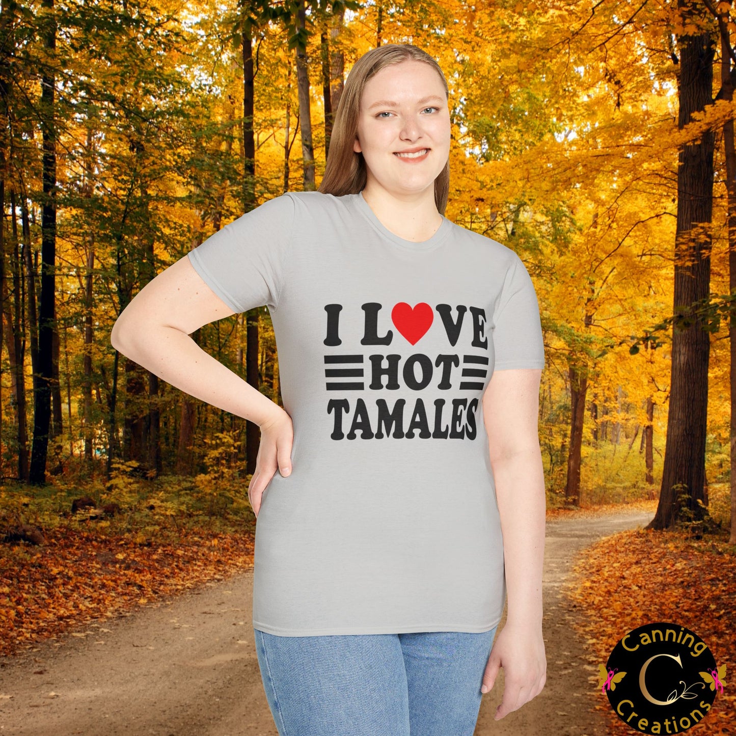 I Love Hot Tamales: Unisex Softstyle T-Shirt