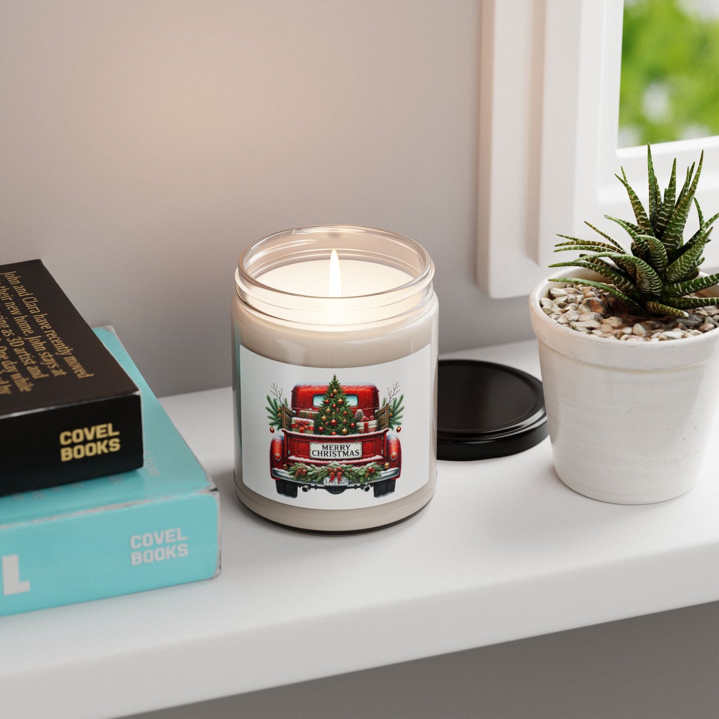 Christmas Scented Soy Candle, 9oz