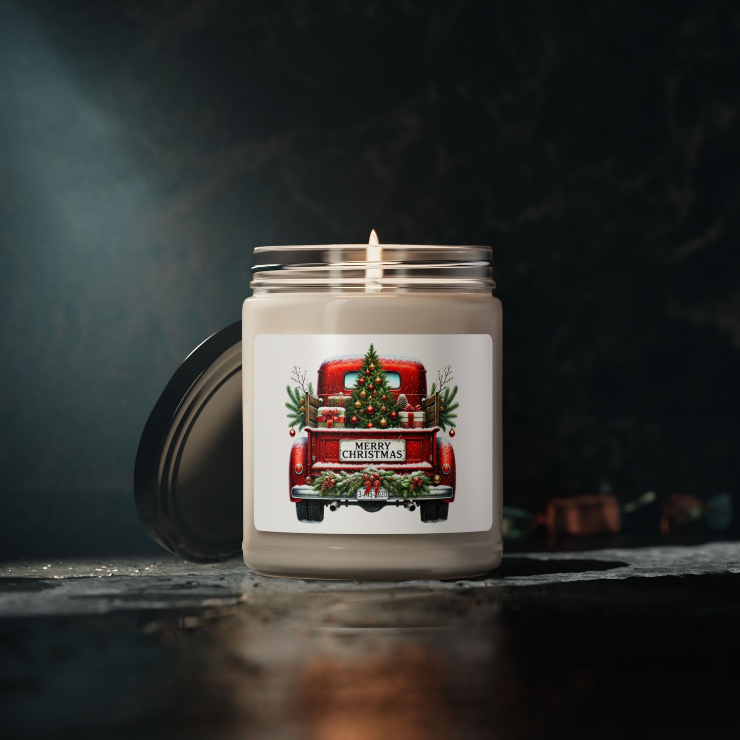 Christmas Scented Soy Candle, 9oz