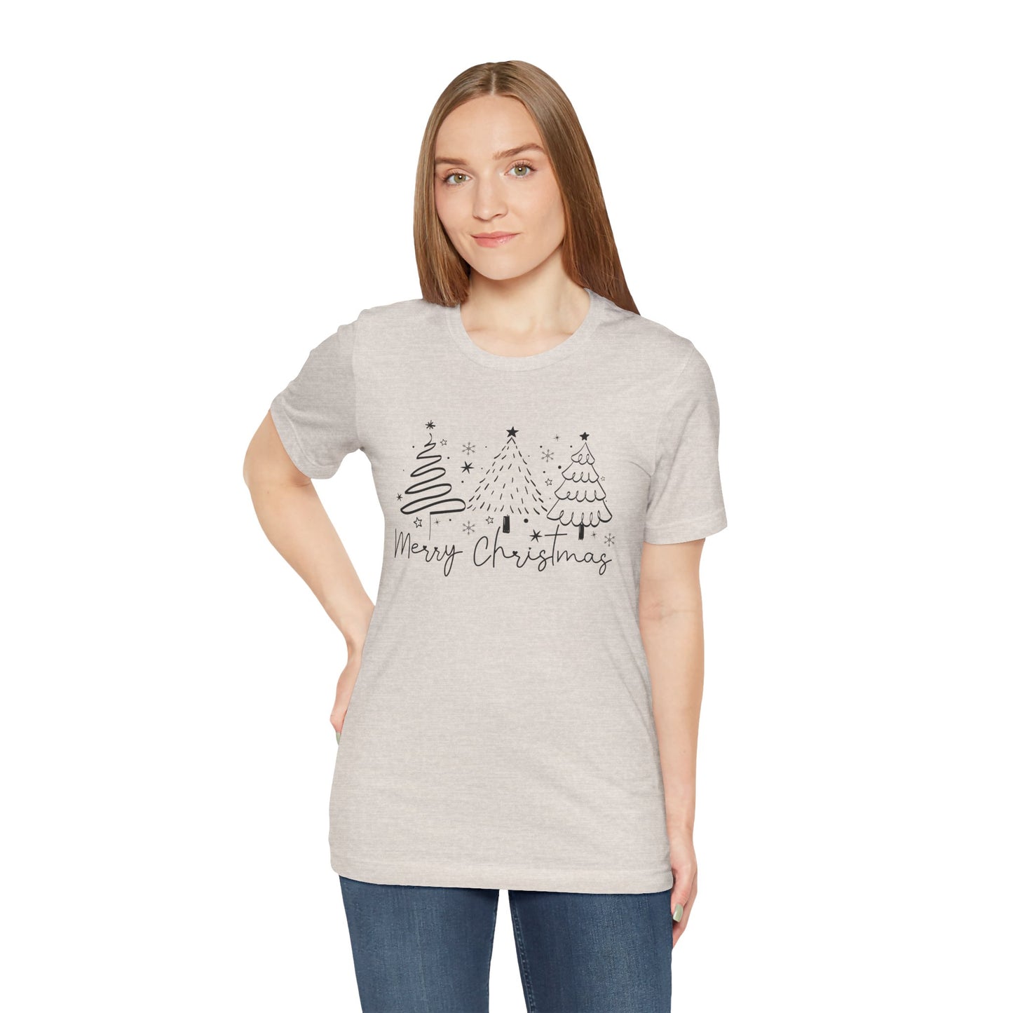 Merry Christmas: Unisex Jersey Short Sleeve Tee
