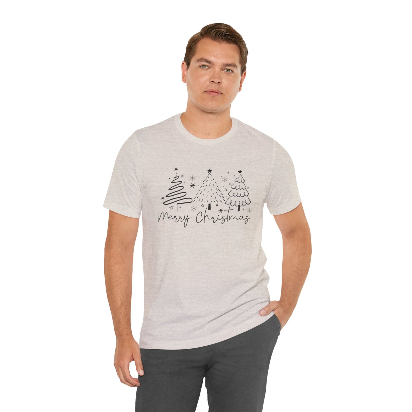 Merry Christmas: Unisex Jersey Short Sleeve Tee