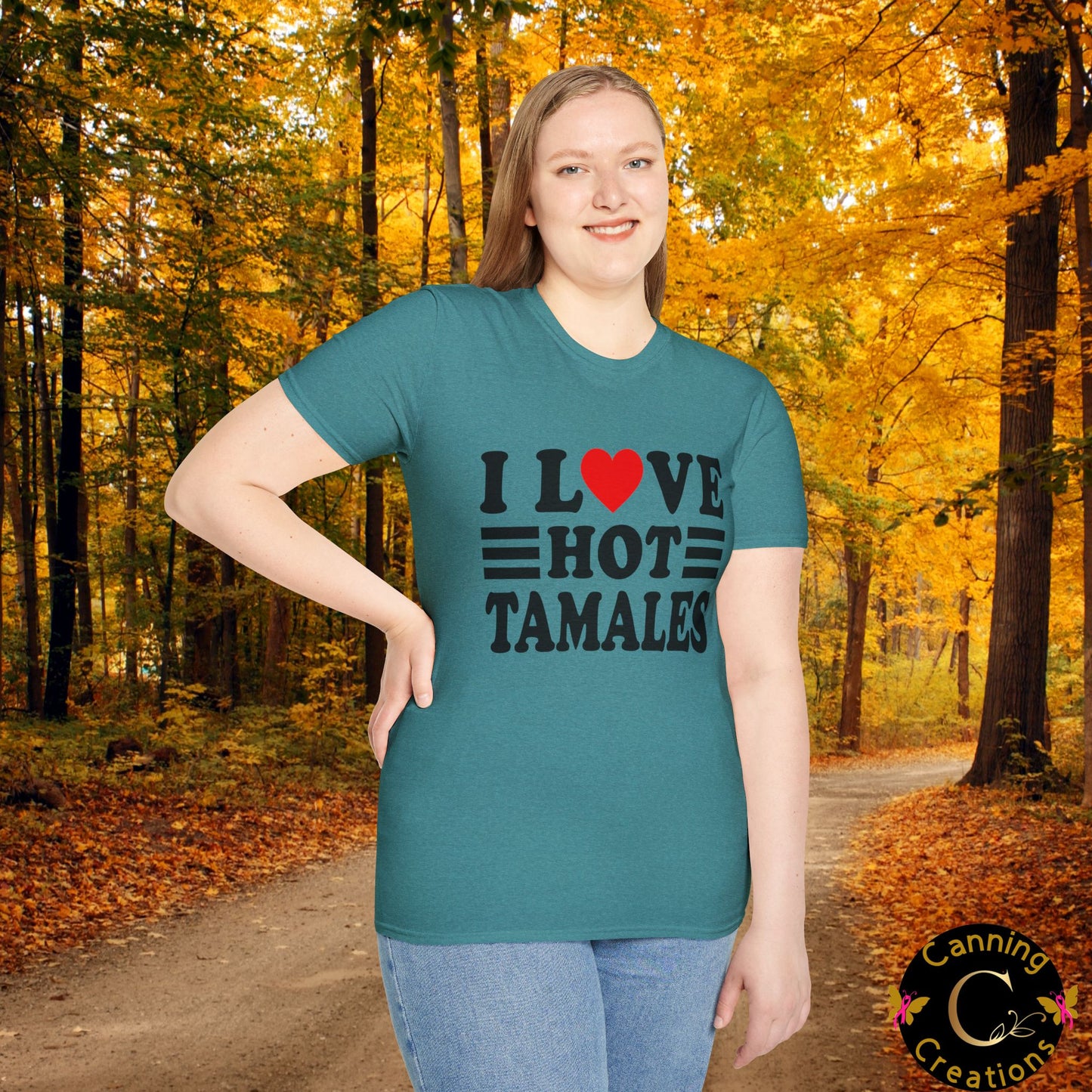 I Love Hot Tamales: Unisex Softstyle T-Shirt