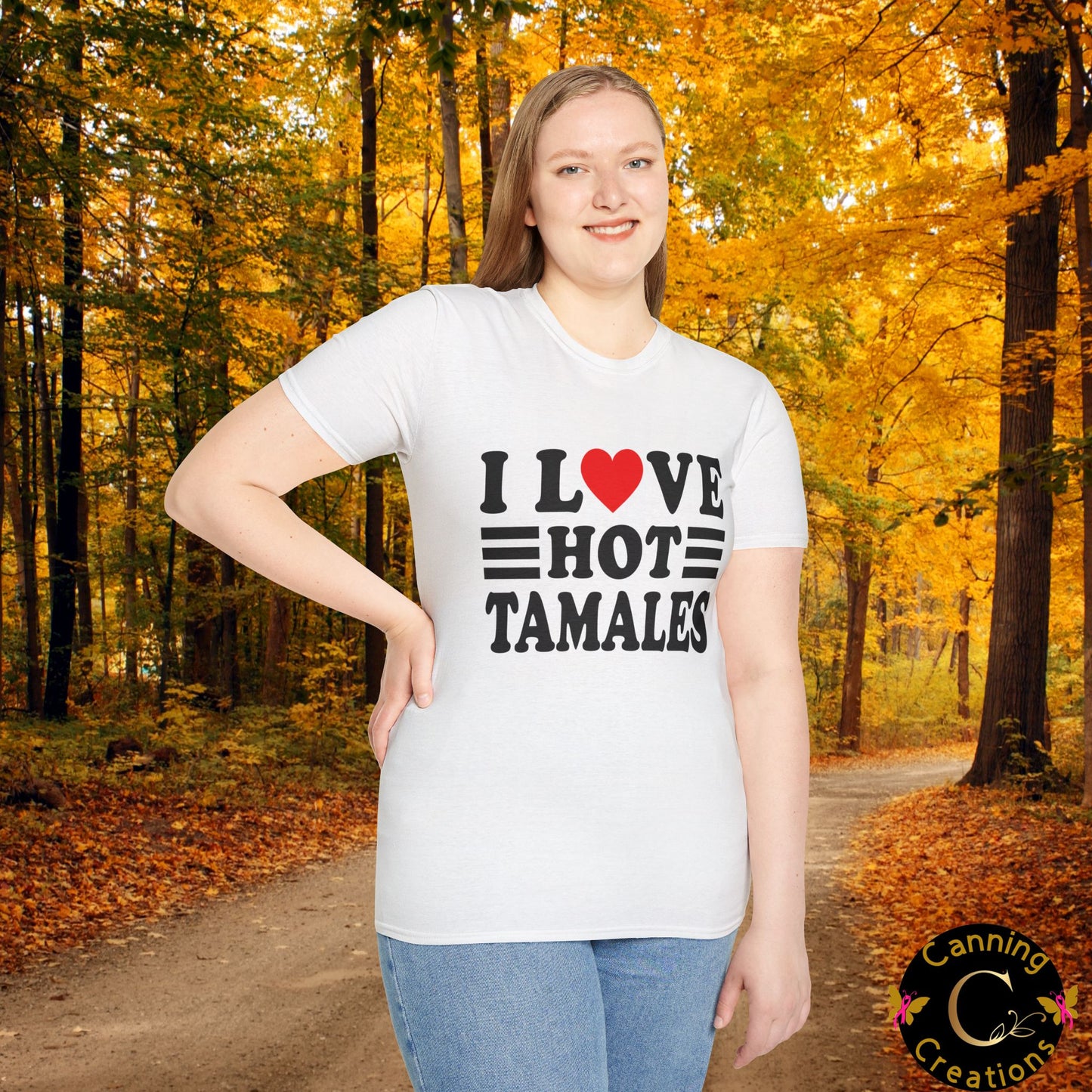 I Love Hot Tamales: Unisex Softstyle T-Shirt