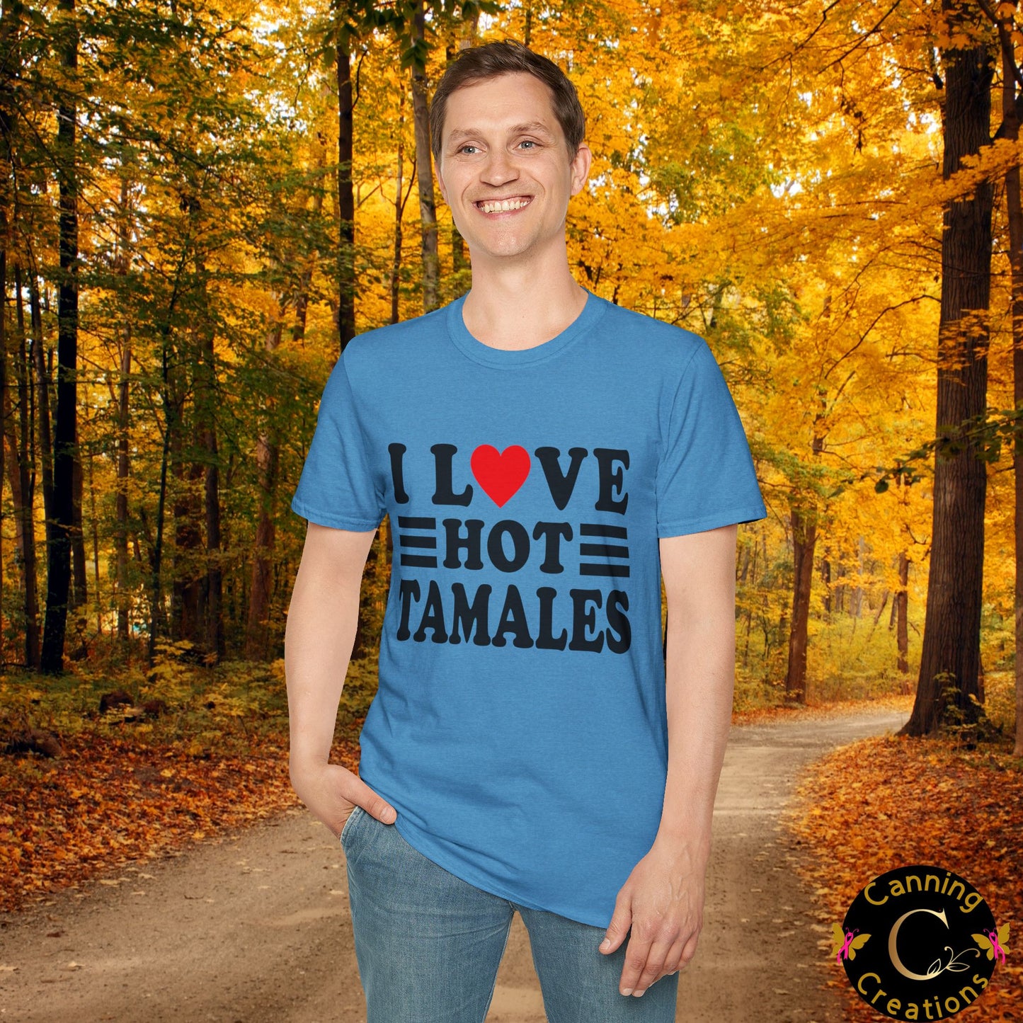 I Love Hot Tamales: Unisex Softstyle T-Shirt