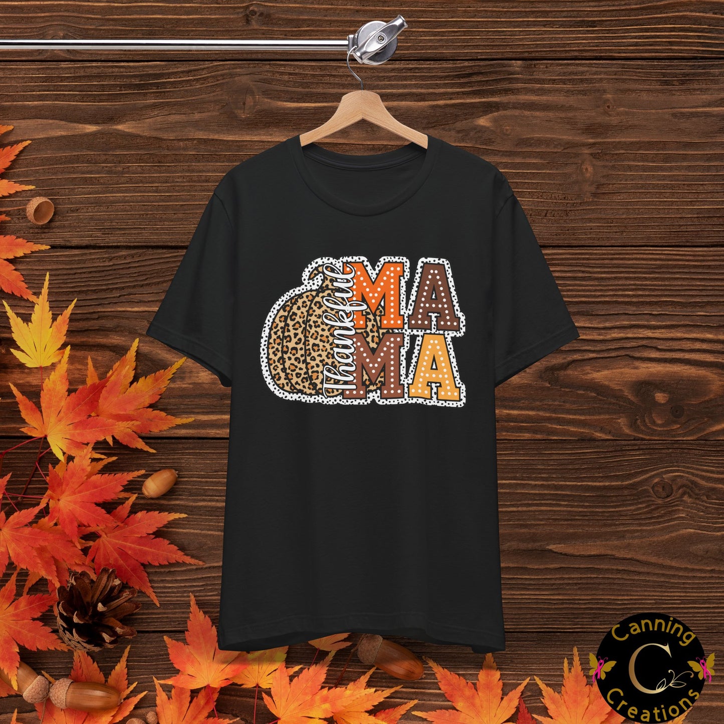 Thankful Mama Thanksgiving , Unisex Jersey Short Sleeve Tee