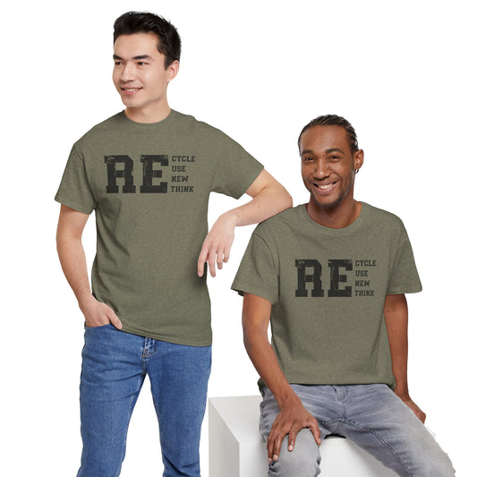 Copy of Recycle, reuse, renew, rethink Unisex Tee
