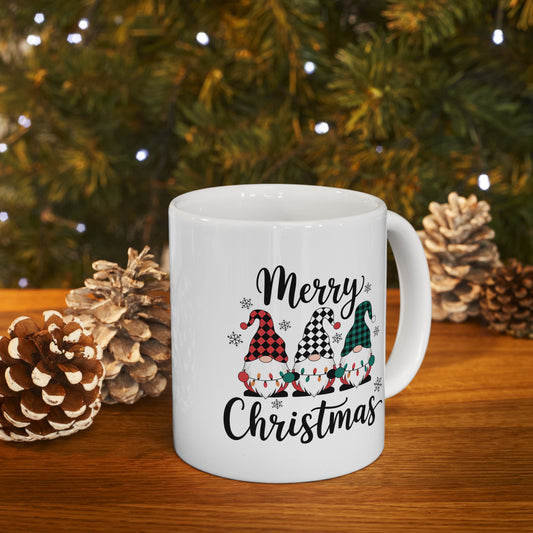 Merry Christmas: Ceramic Mug, (11oz, 15oz)