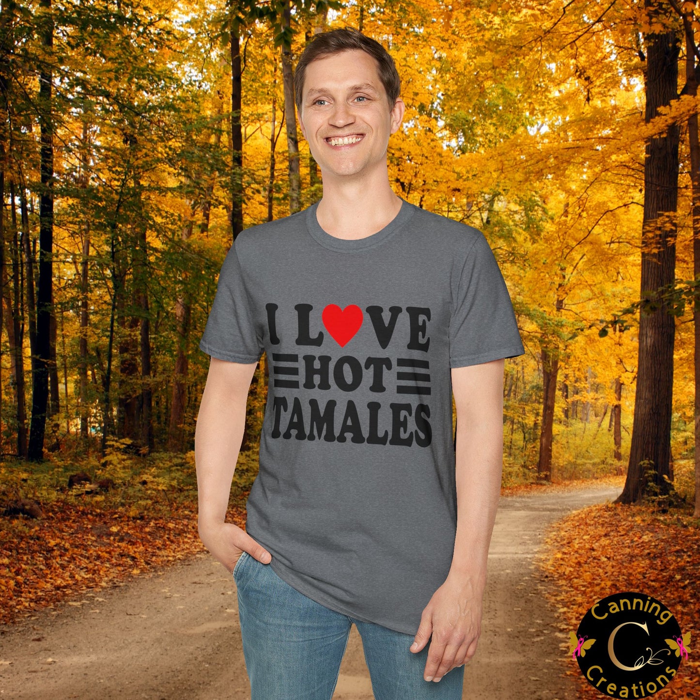 I Love Hot Tamales: Unisex Softstyle T-Shirt