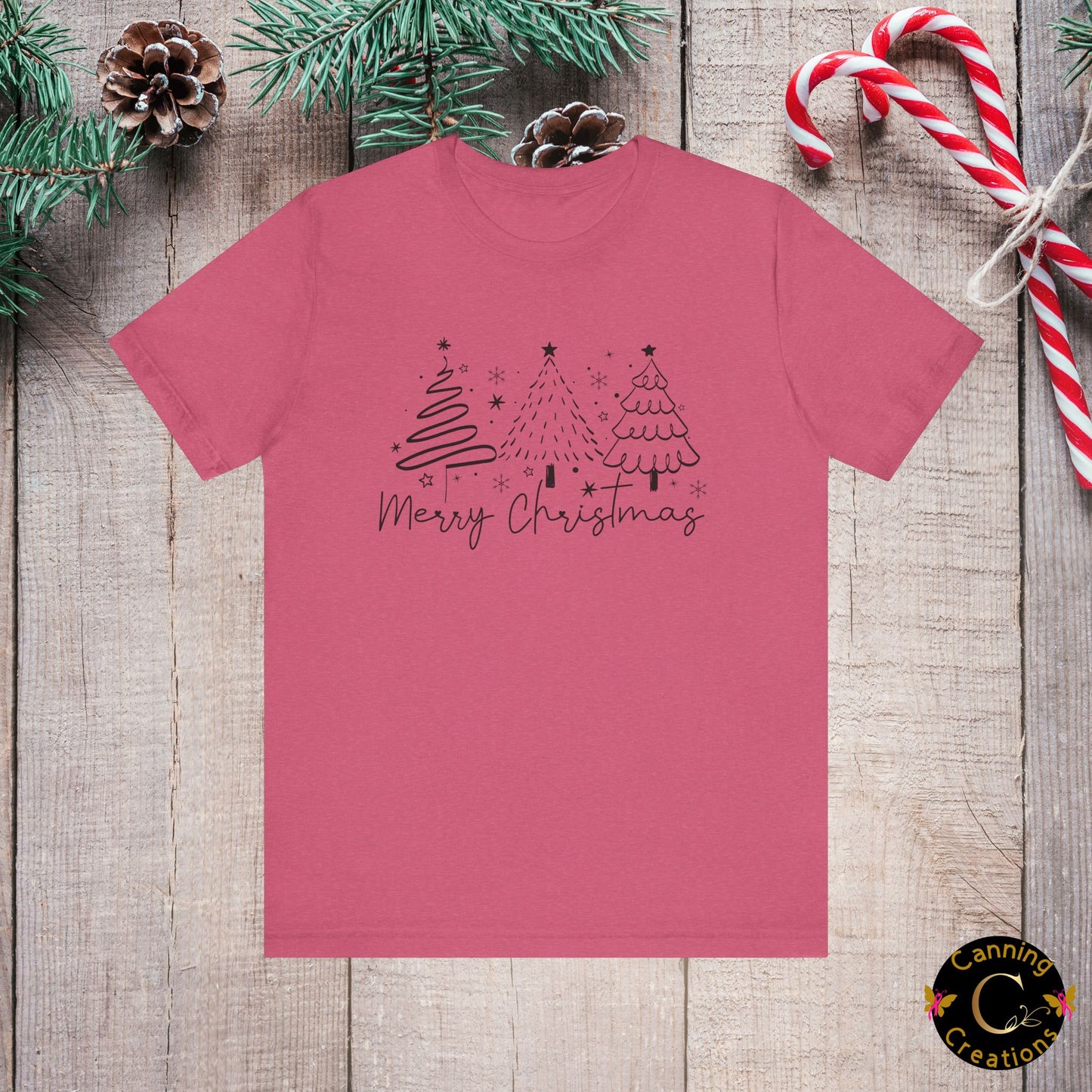 Merry Christmas: Unisex Jersey Short Sleeve Tee