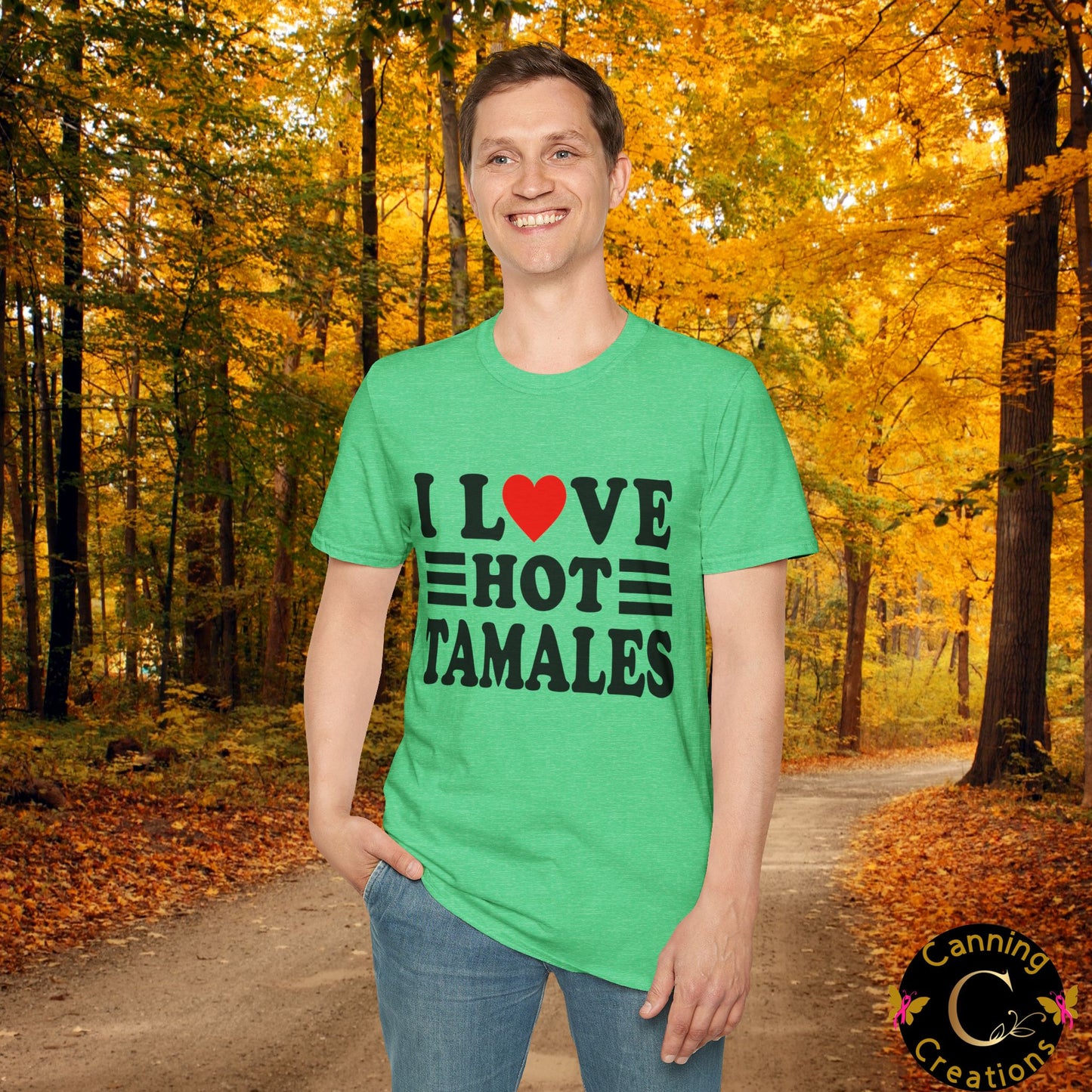 I Love Hot Tamales: Unisex Softstyle T-Shirt