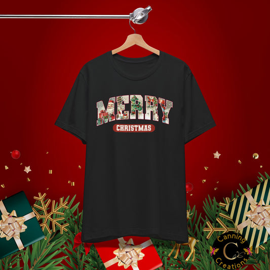MERRY CHRISTMAS, Unisex Jersey Short Sleeve Tee