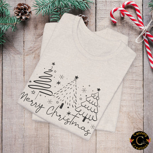 Merry Christmas: Unisex Jersey Short Sleeve Tee