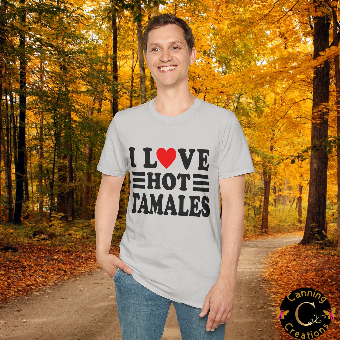I Love Hot Tamales: Unisex Softstyle T-Shirt