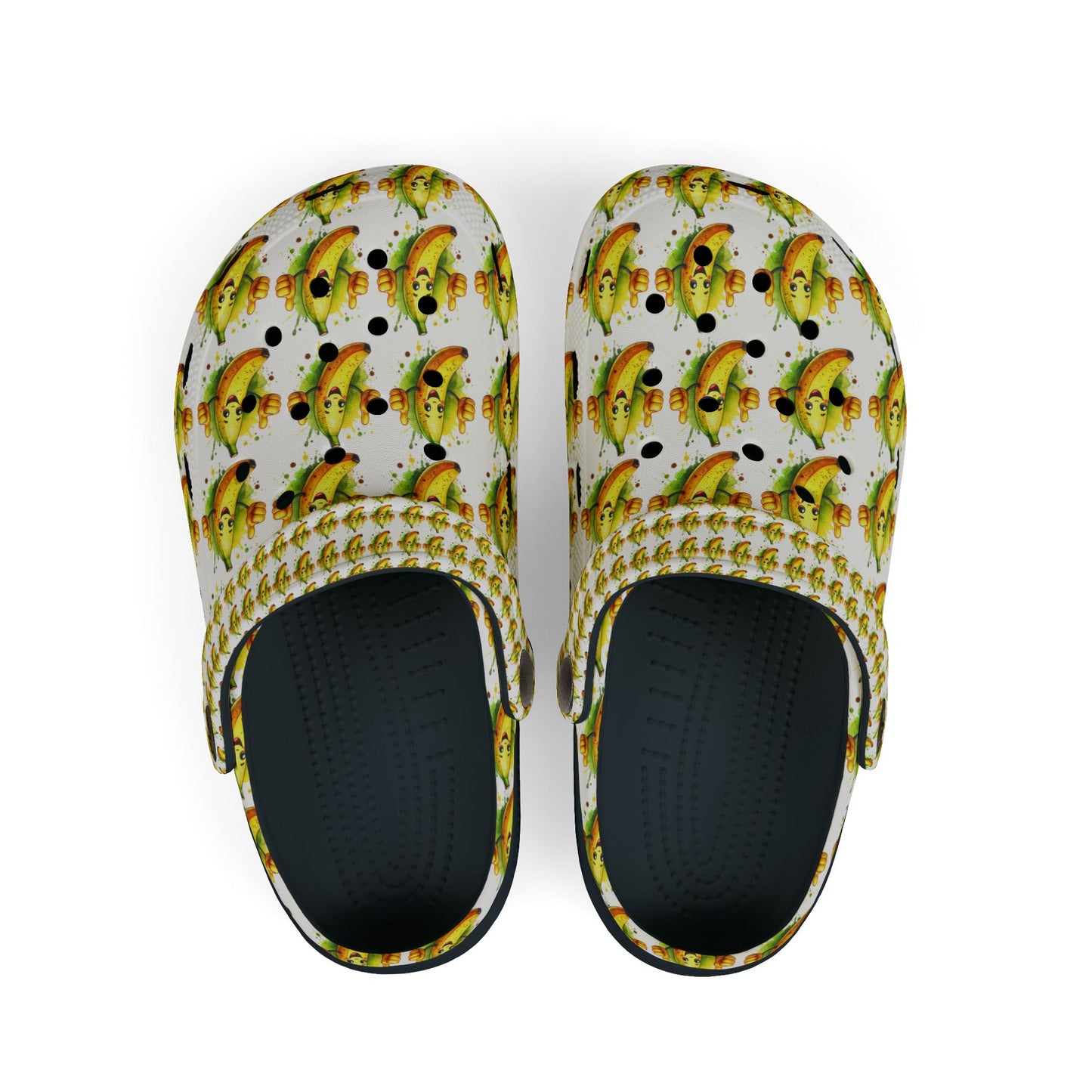 Kid's Clogs - Fun & Sporty Banana Thumbs Up Footwear