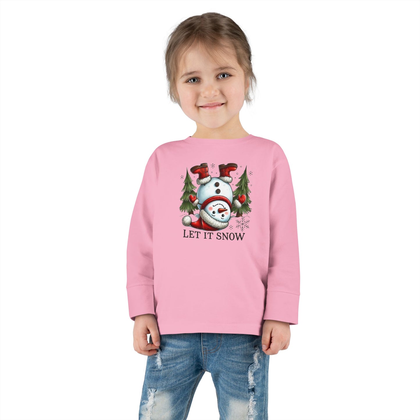 Let it Snow: Toddler Long Sleeve Tee