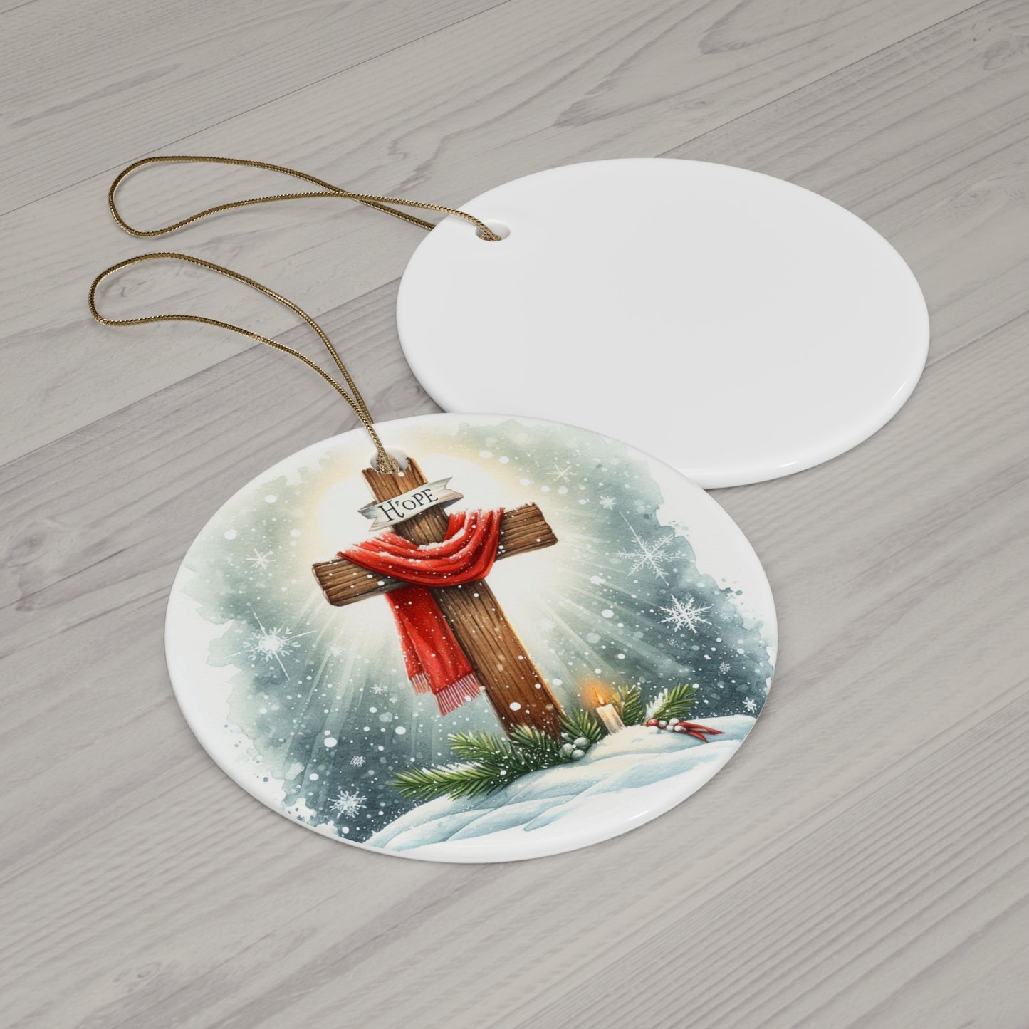 Ceramic Ornament - Hope Ornament