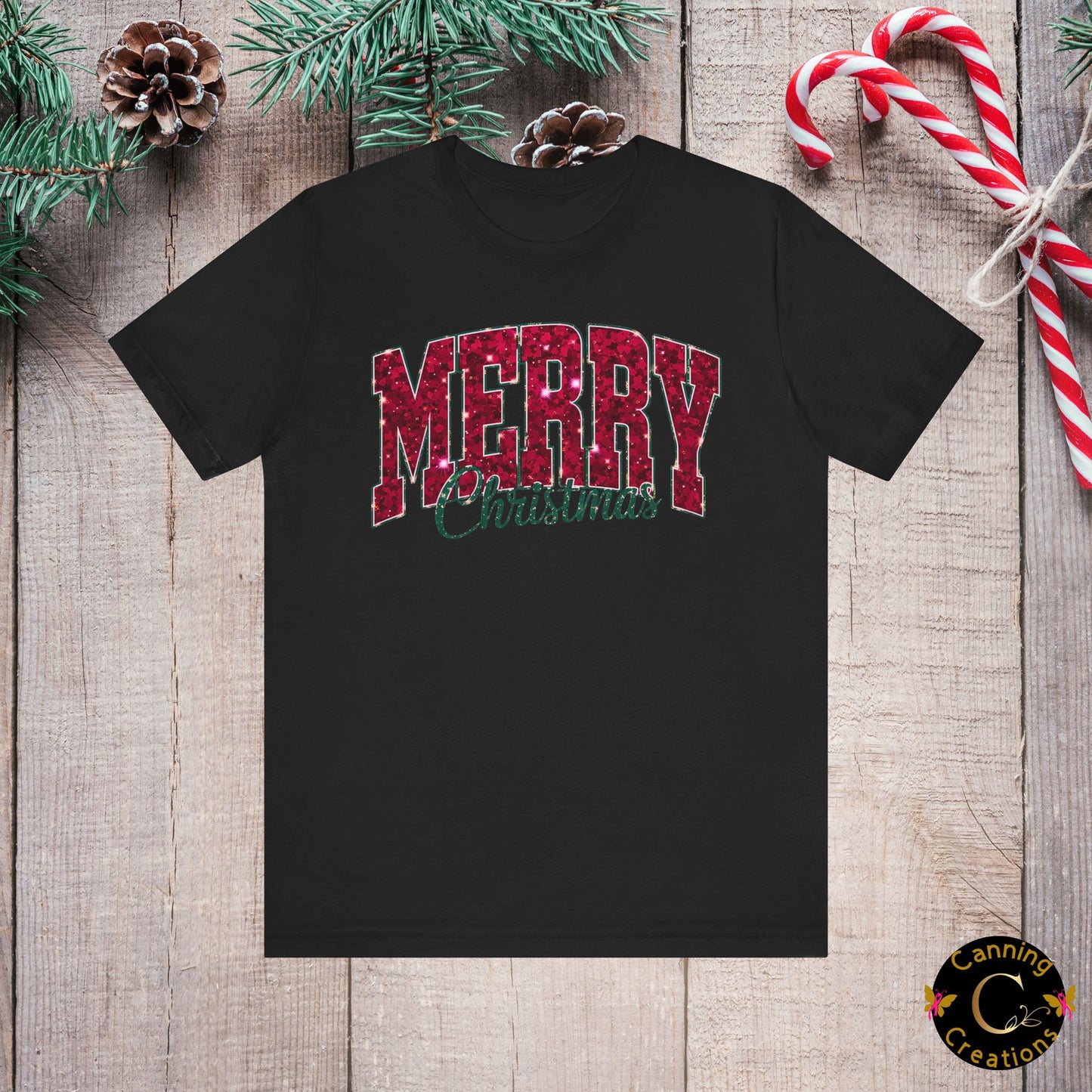 MERRY CHRISTMAS, Unisex Jersey Short Sleeve Tee