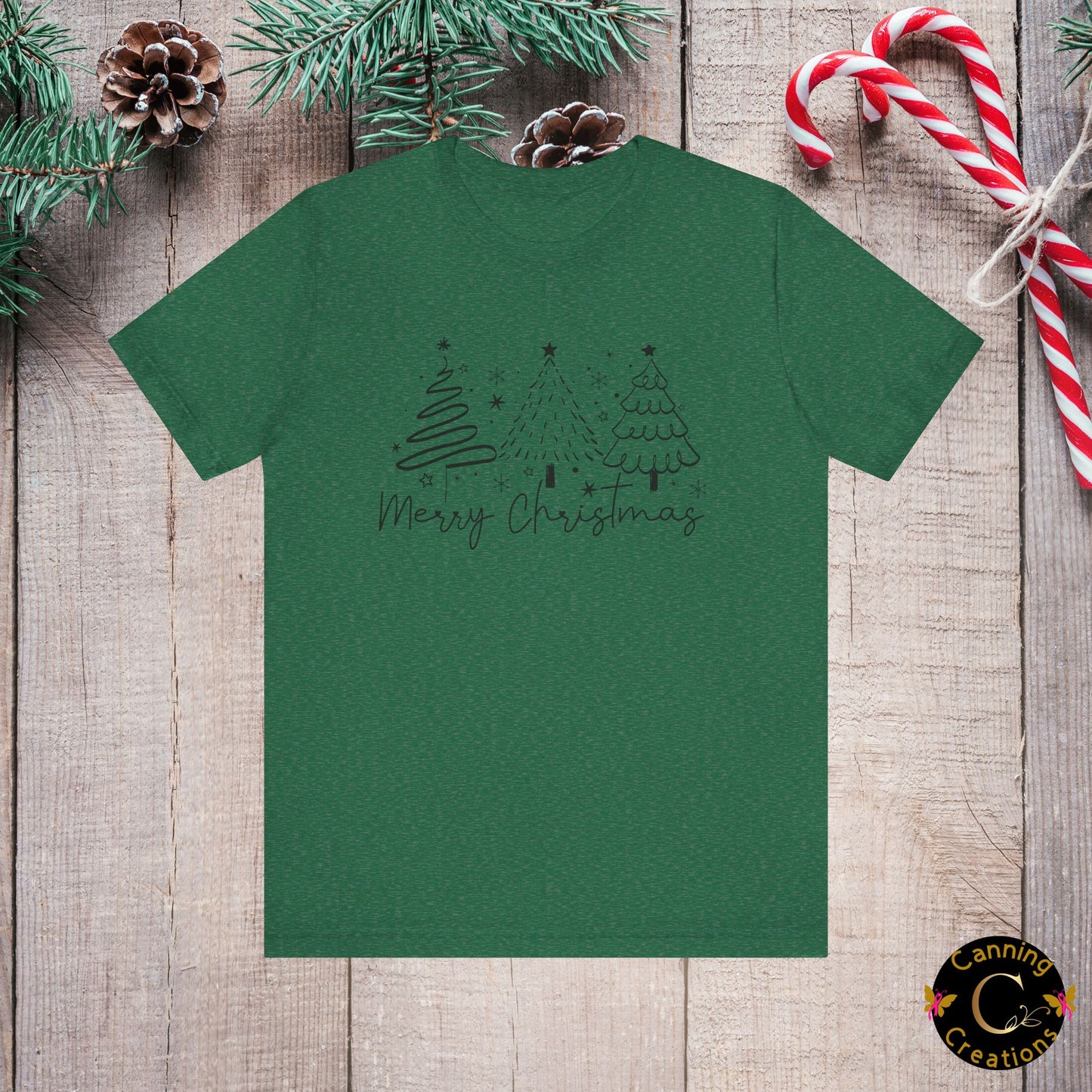 Merry Christmas: Unisex Jersey Short Sleeve Tee