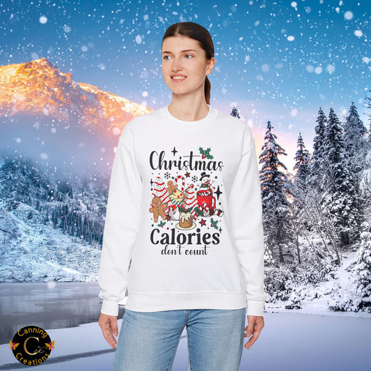 Christmas Calories Don't Count Sweatshirt