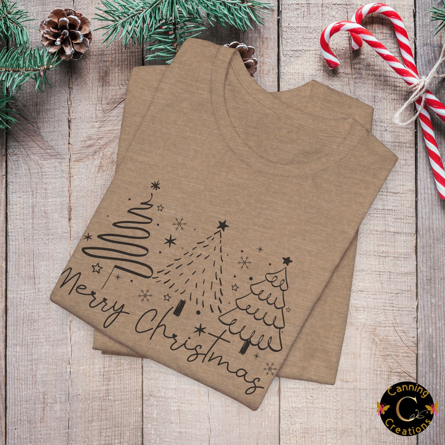 Merry Christmas: Unisex Jersey Short Sleeve Tee