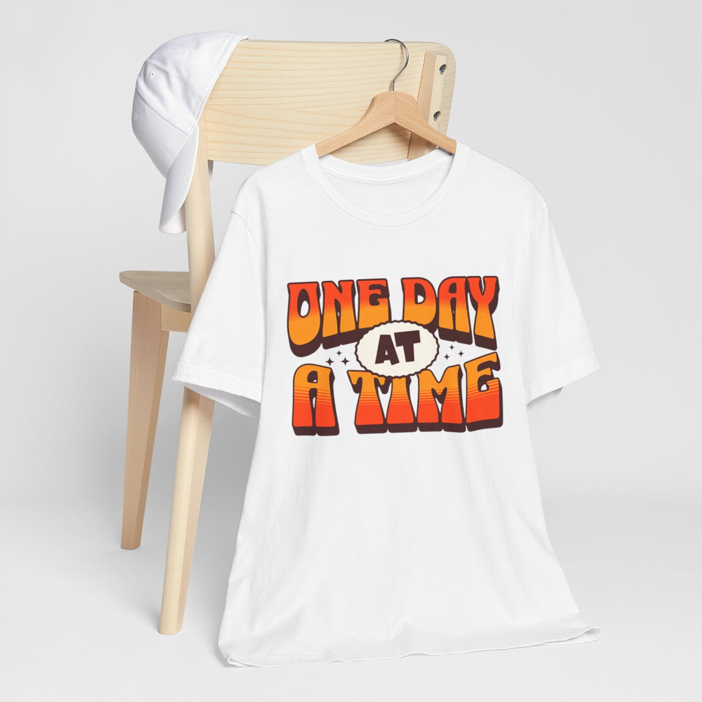 Motivational Unisex Tee - One Day at a Time Design
