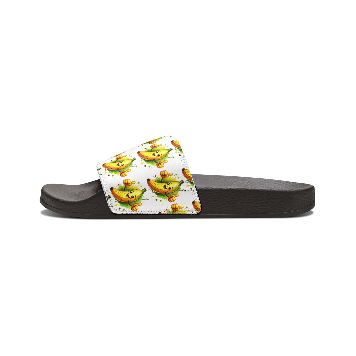 Youth Removable-Strap SandalsShoes - Fun & Sporty Footwear Banana with Thumbs up Design -