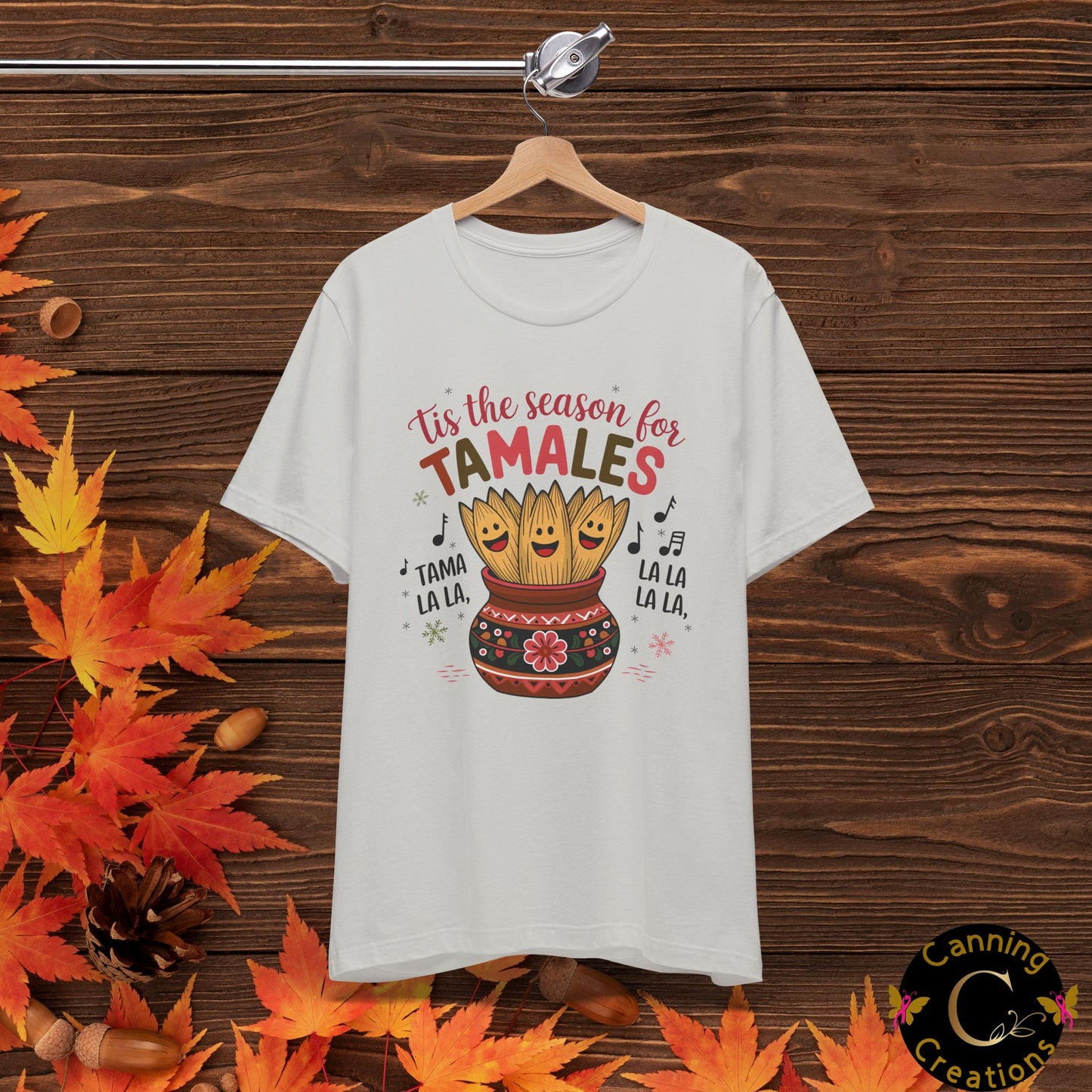 Tis the Season for Tamales: Unisex Jersey Short Sleeve Tee