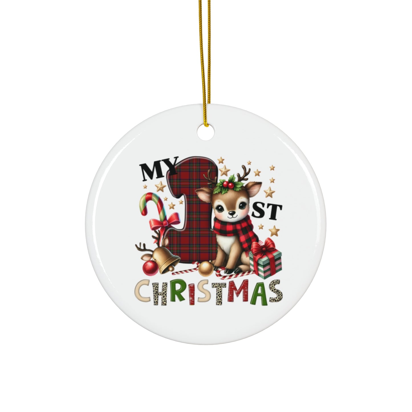 Ceramic Ornament - My 1st Christmas