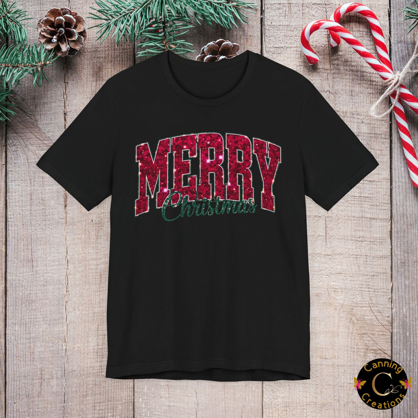 MERRY CHRISTMAS, Unisex Jersey Short Sleeve Tee