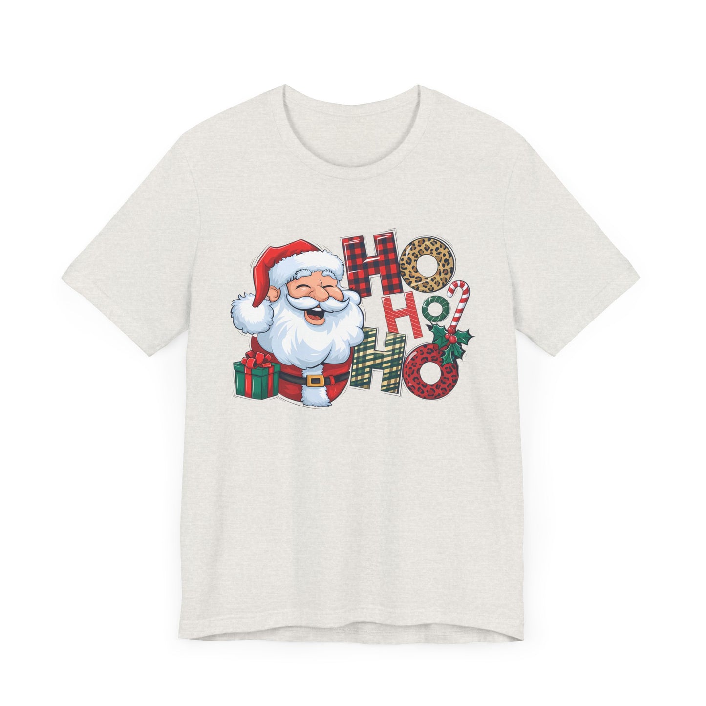 SANTA HO HO HO, Unisex Jersey Short Sleeve Tee