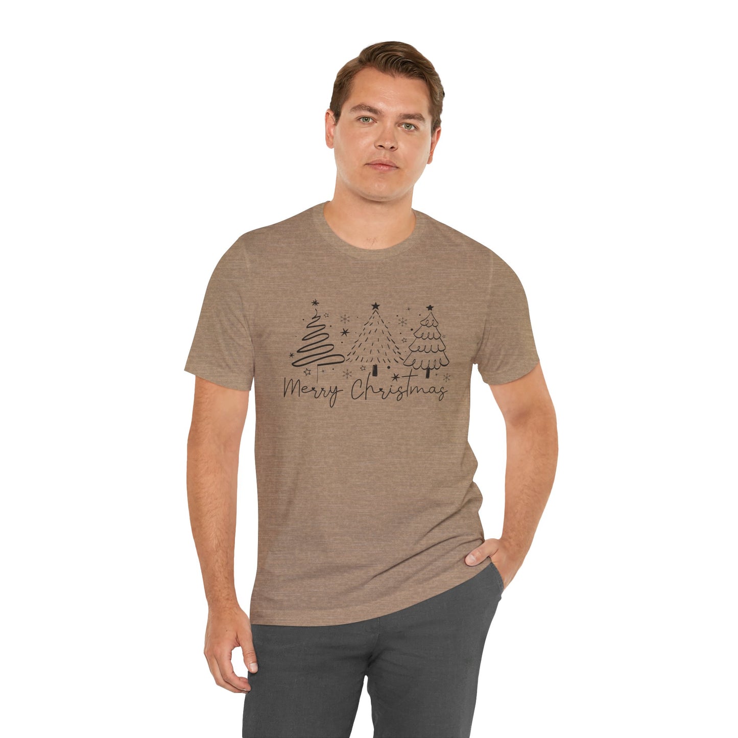 Merry Christmas: Unisex Jersey Short Sleeve Tee