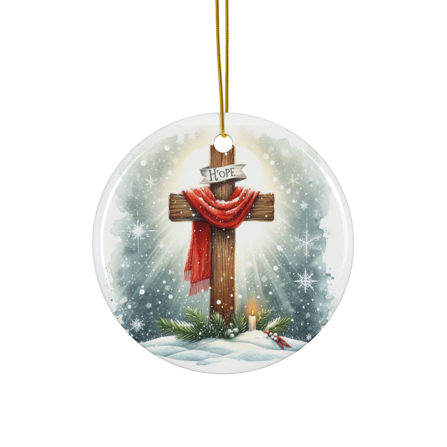 Ceramic Ornament - Hope Ornament