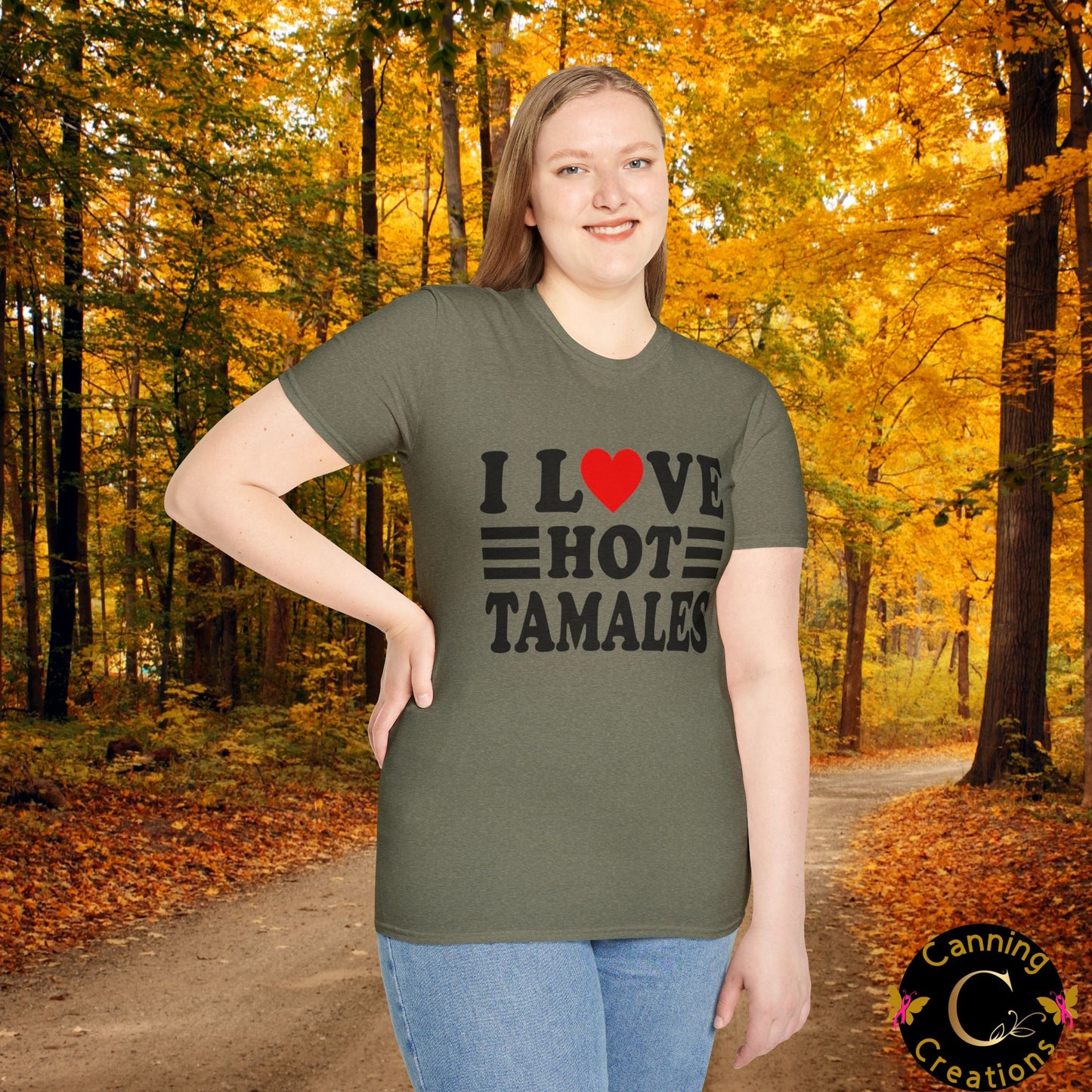 I Love Hot Tamales: Unisex Softstyle T-Shirt