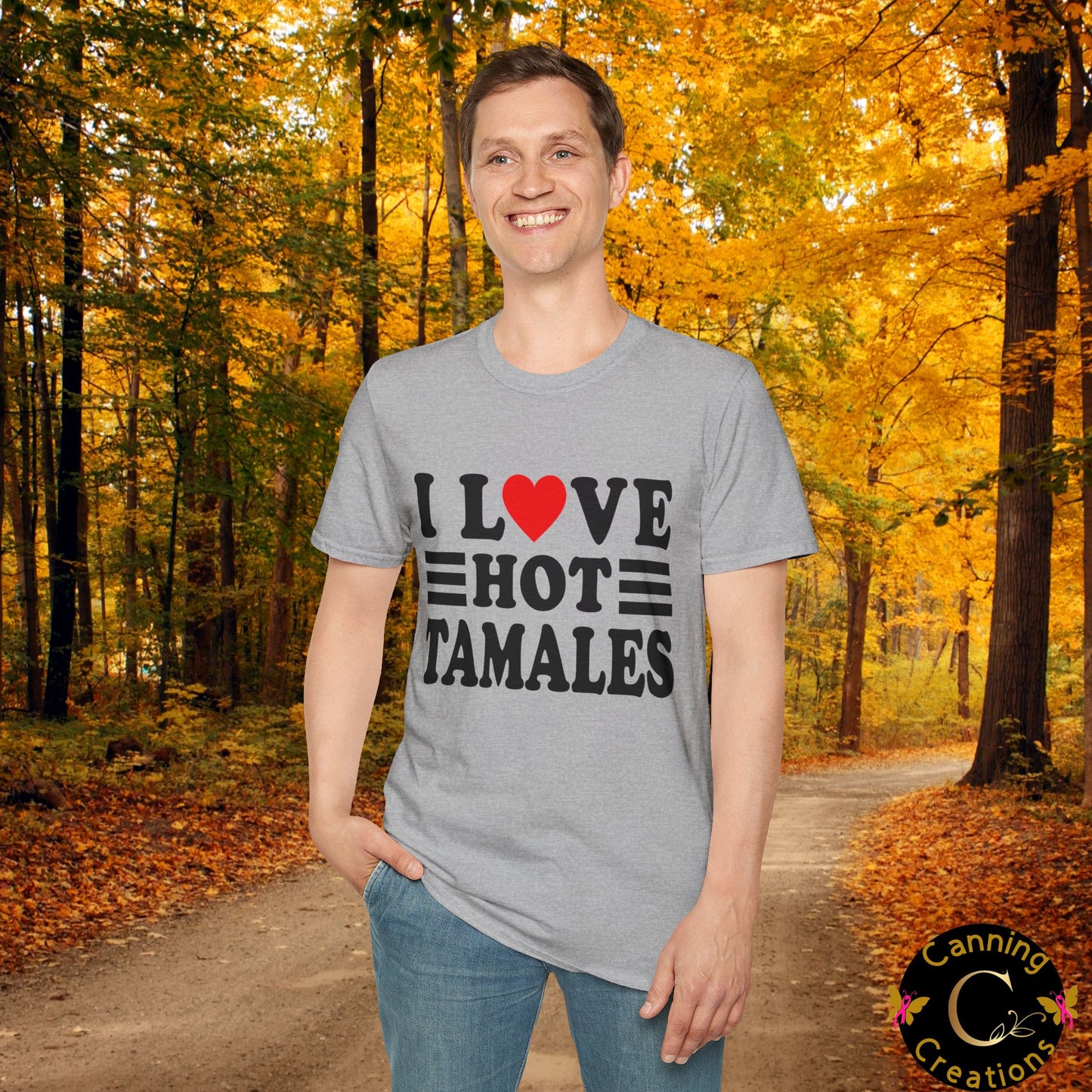 I Love Hot Tamales: Unisex Softstyle T-Shirt