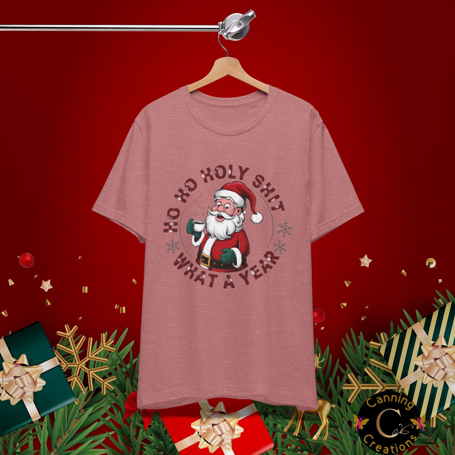 Funny Christmas Santa Tee