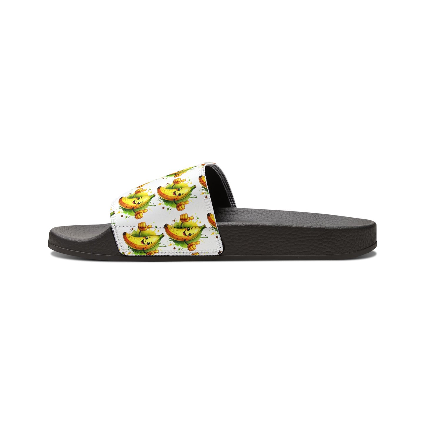Youth Removable-Strap SandalsShoes - Fun & Sporty Footwear Banana with Thumbs up Design -
