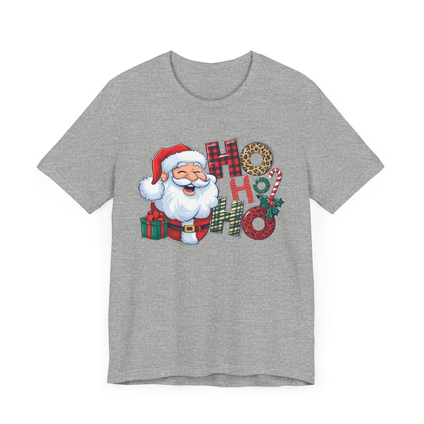 SANTA HO HO HO, Unisex Jersey Short Sleeve Tee