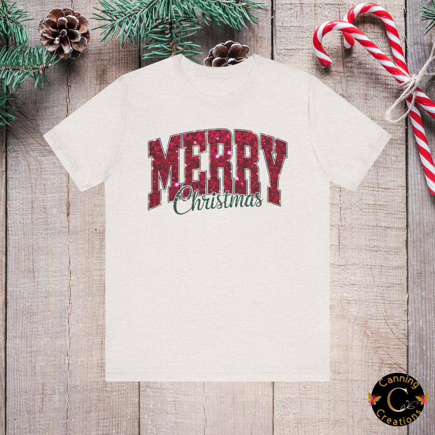 MERRY CHRISTMAS, Unisex Jersey Short Sleeve Tee