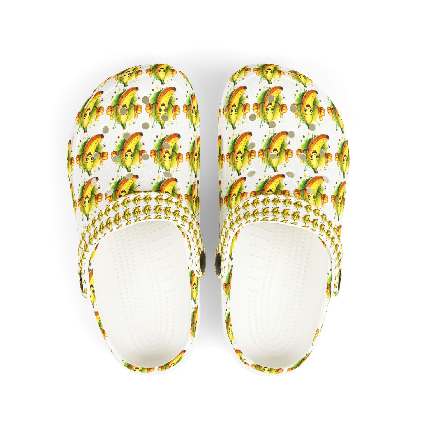 Kid's Clogs - Fun & Sporty Banana Thumbs Up Footwear