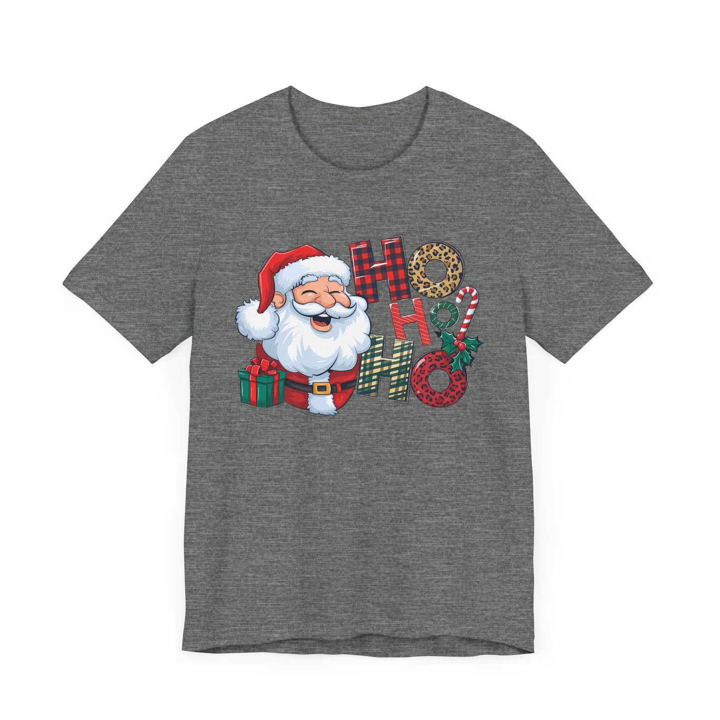 SANTA HO HO HO, Unisex Jersey Short Sleeve Tee