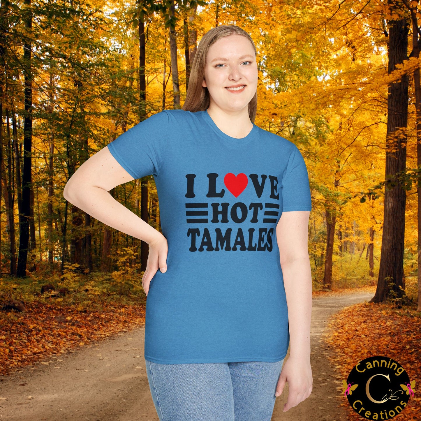 I Love Hot Tamales: Unisex Softstyle T-Shirt