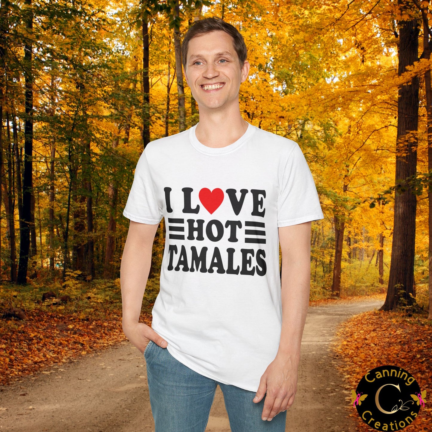 I Love Hot Tamales: Unisex Softstyle T-Shirt