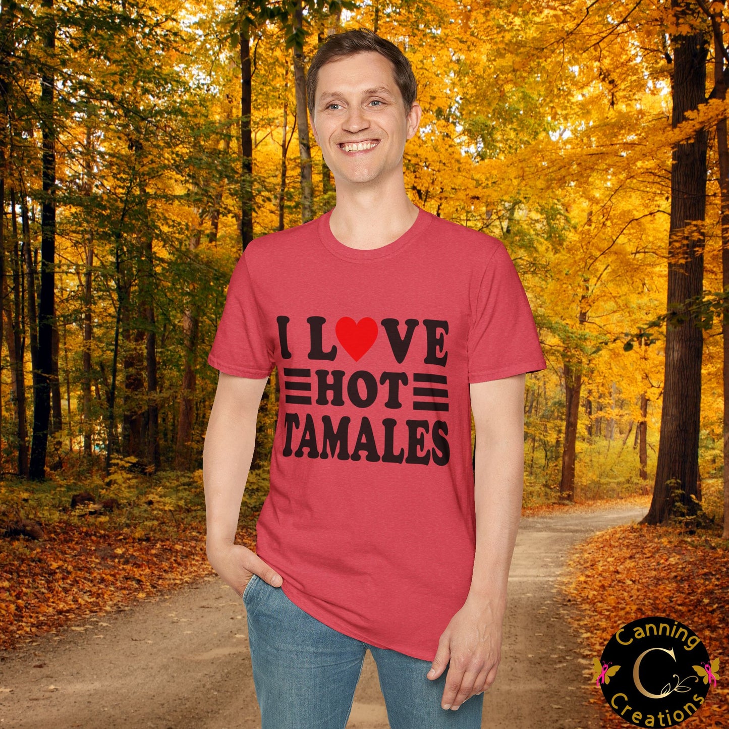 I Love Hot Tamales: Unisex Softstyle T-Shirt