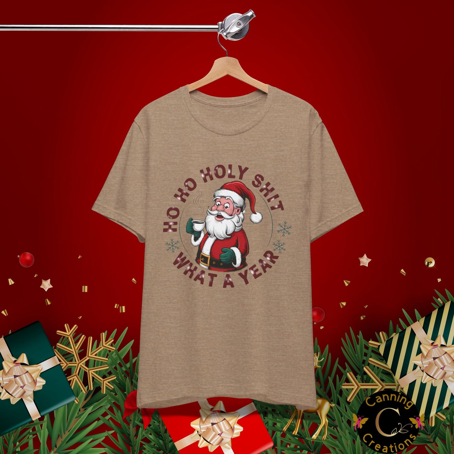 Funny Christmas Santa Tee