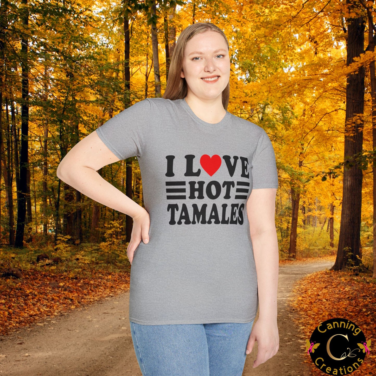 I Love Hot Tamales: Unisex Softstyle T-Shirt