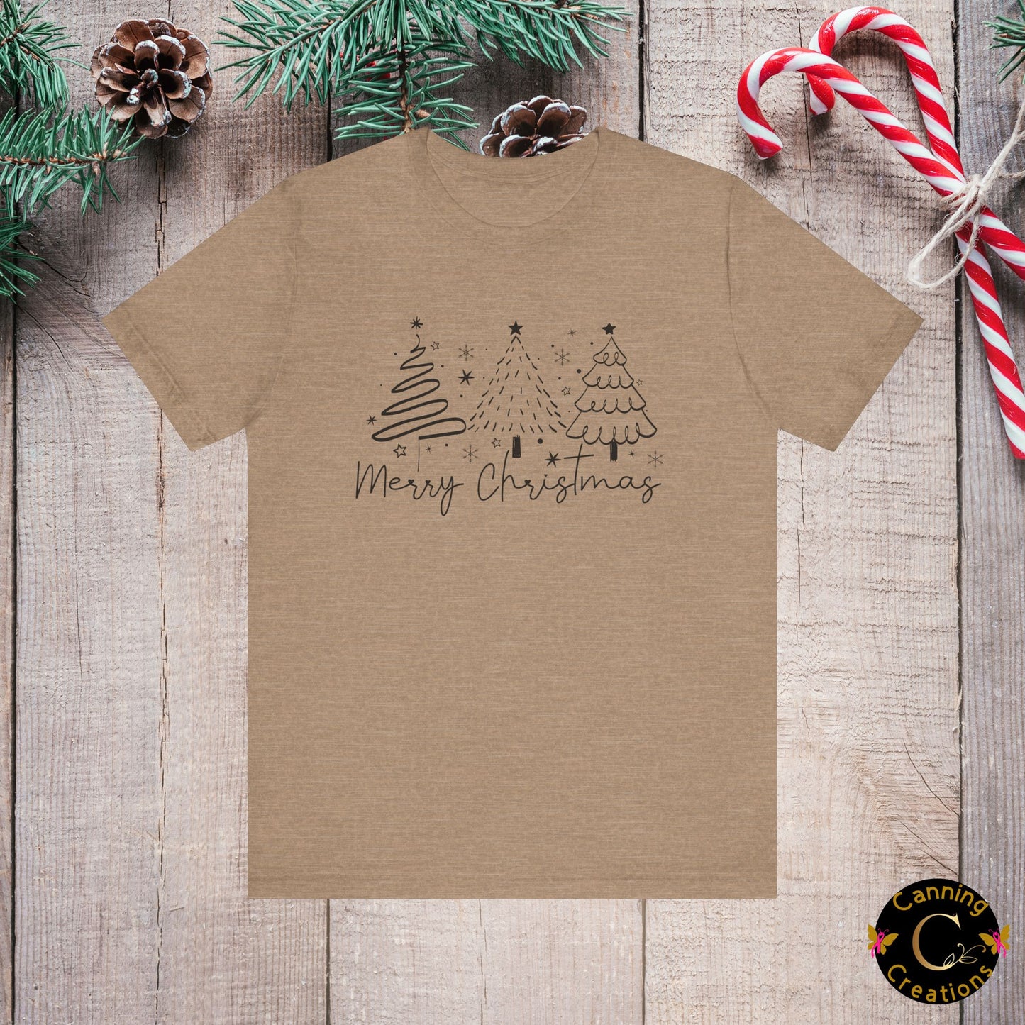 Merry Christmas: Unisex Jersey Short Sleeve Tee