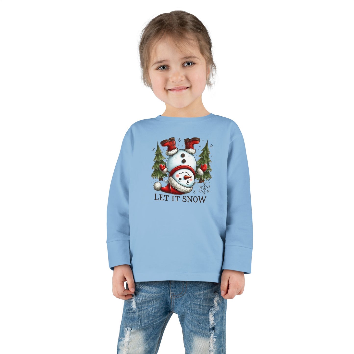 Let it Snow: Toddler Long Sleeve Tee